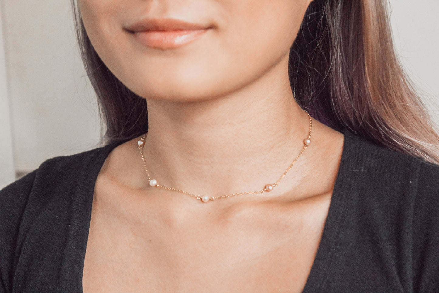 Pearl Choker Necklace