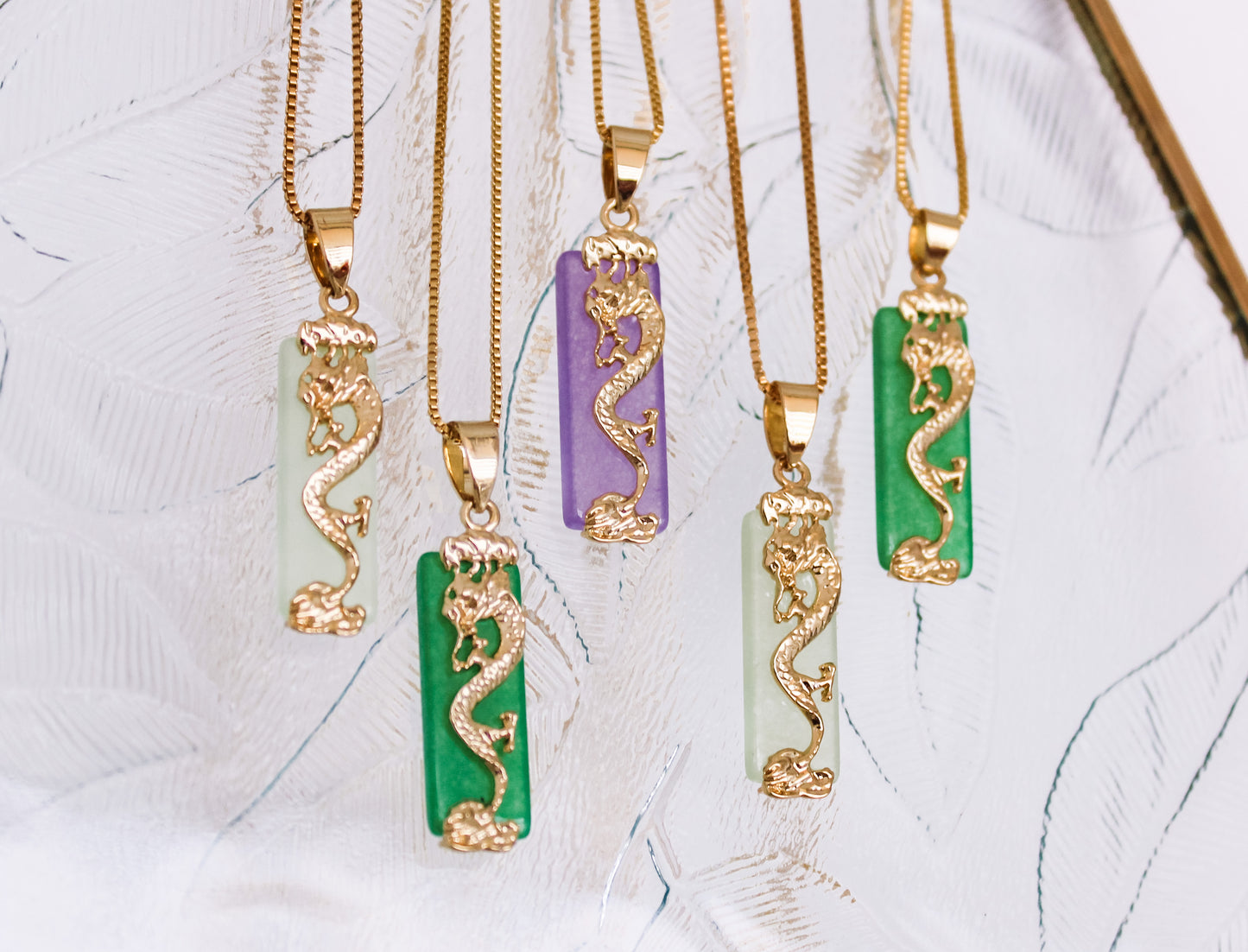 Jade Dragon Necklace
