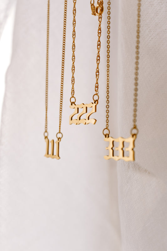 Angel Number Necklace