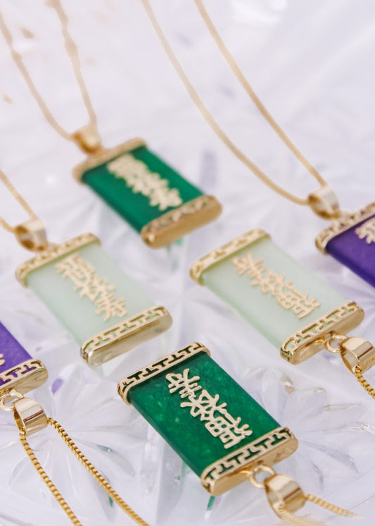 Jade 福禄寿 Necklace