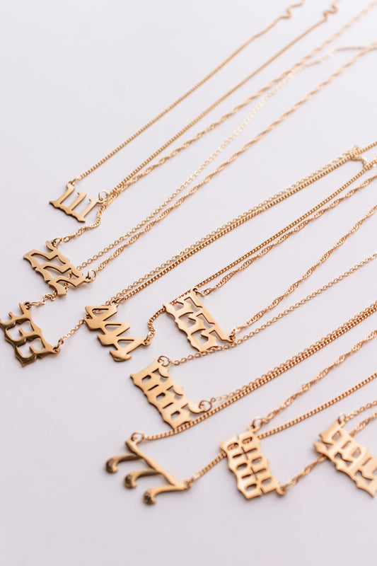 Angel Number Necklace