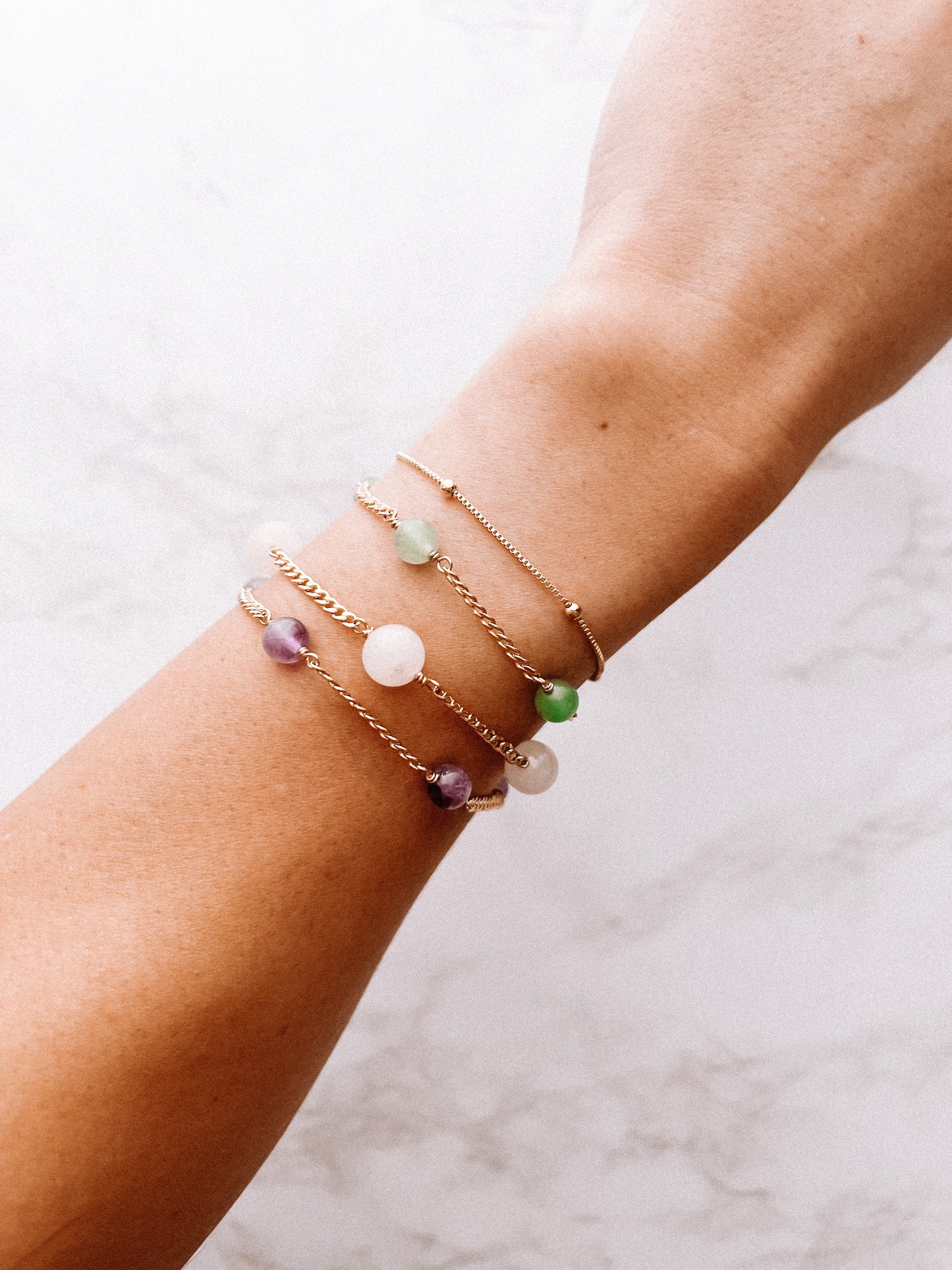 Dainty Beaded Bracelet